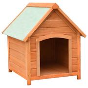 Budy dla psów - Buda dla psa, drewno sosnowe i jodłowe, 72x85x82 cm - miniaturka - grafika 1