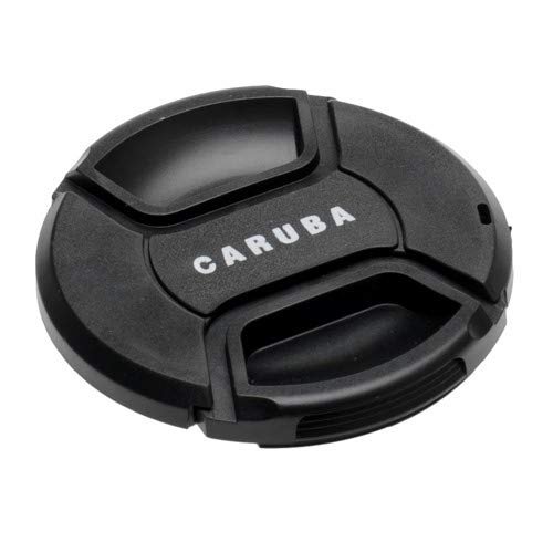 Caruba Clip Cap Lensdop 40,5 mm osłona obiektywu czarna aparat cyfrowy 4,05 cm - kapturki obiektywów (czarny, aparat cyfrowy, uniwersalny, 4,05 cm)