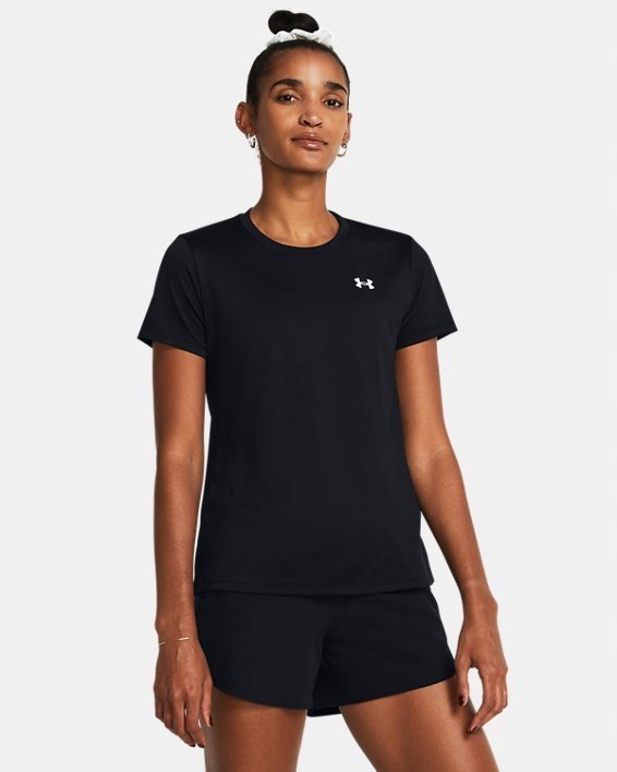 T-SHIRT DAMSKI SPORTOWY UNDER ARMOUR TECH SSC -SOLID LG