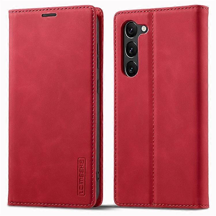 LC.IMEEKE Kompatybilny z Samsung Galaxy S23 Plus Odporny na upadki PU Skórzany Folio Etui z klapką Stojak na portfel Magnetyczny Automatycznie wchł...