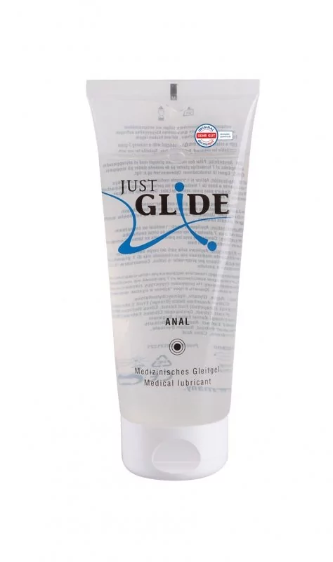 Just Glide Just Glide Anal 200ml - Lubrykant analny na bazie wody