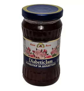 Dżem Z Płatków Róży Damasceńskiej Dla Diabetyków 340G / Jam&Jam - Dżem - miniaturka - grafika 1