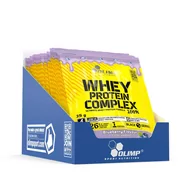 Odżywki białkowe - Olimp Whey Protein Complex 100% - 20 x 35 g - Jagoda - miniaturka - grafika 1