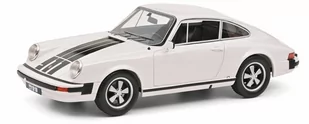 Schuco Porsche 911 Coupe White  Black 1:18 450048600 - Samochody i pojazdy dla dzieci - miniaturka - grafika 1