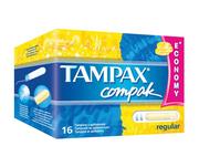 Tampony - Tampax, Compak Regular, Tampony higieniczne, 16 szt. - miniaturka - grafika 1