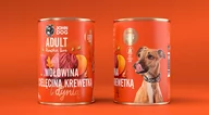 Mokra karma dla psów - John Dog John Dog Pumpkin adult wołowina z cielęciną krewetkami i dynią 400g 51341-uniw - miniaturka - grafika 1