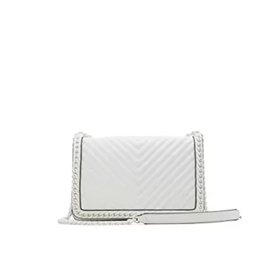 ALDO Greenwald damska torba crossbody, Biały przepełnienie, Rozmiar Uniwersalny - Torebki damskie - miniaturka - grafika 1
