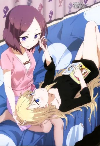 Plakat Anime Manga New Game+ ng_112 A1+ (custom)