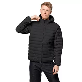 Kurtki męskie - Jack Wolfskin Męska kurtka Glowing Mountain Jacket M czarny XXL 1206341 - grafika 1