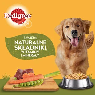 PEDIGREE Adult puszka 12x400g - mokra karma dla psów, z wołowiną w galaretce + Notes GRATIS - Mokra karma dla psów - miniaturka - grafika 4