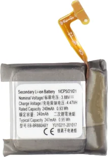 Bateria kompatybilna z Samsung Galaxy Watch 4 Classic R860 R865 3.88V 247mAh - Baterie do telefonów - miniaturka - grafika 1