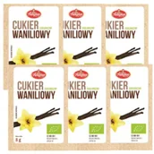 Dodatki do ciast w proszku - Amylon Cukier waniliowy Zestaw 6 x 8 g Bio - miniaturka - grafika 1