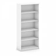 Regały biurowe - B2B Partner Szafka bez drzwi Mirelli A+, 800 x 400 x 1800 mm, biały 437445 - miniaturka - grafika 1