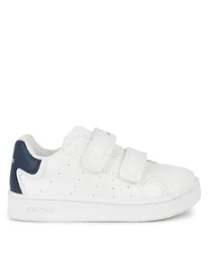 Geox Sneakersy B Eclyper Boy B365LA 000BC C0899 Biały - Buty dla chłopców - miniaturka - grafika 1