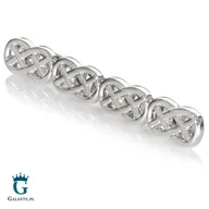 Spinki do mankietów i krawatów - Spinka do krawata z celtyckim wzorem SK-0101 - miniaturka - grafika 1