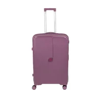 Walizki - Walizka podróżna średnia fioletowa, z PP, na kółkach Wowbag 7918 M - miniaturka - grafika 1