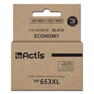 Tusze zamienniki - Actis Tusz KH-653BKR (zamiennik HP 653XL 3YM75AE; Premium; 20ml; 575 stron; czarny) KH-653BKR - miniaturka - grafika 1