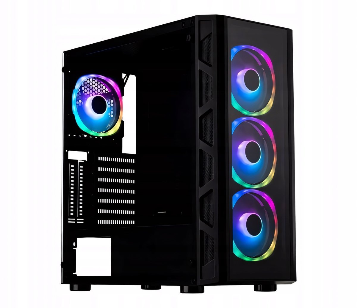 Komputer Gamingowy Ryzen 7 stacjonarny RTX 4070 PC Do Gier 32 RAM 1TB Win10