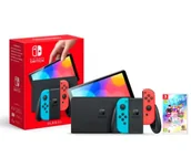 Konsole Nintendo - Nintendo Switch OLED Czerwono-niebieski + Just Dance 2026 - miniaturka - grafika 1