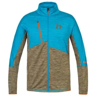 Bluzy sportowe męskie - Męska bluza Hannah Niro Rozmiar: M / Kolor: niebieski/zielony - miniaturka - grafika 1