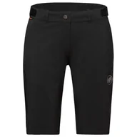 Spodnie sportowe damskie - Szorty damskie Mammut Runbold Shorts Women Rozmiar: M-L / Kolor: czarny/szary - miniaturka - grafika 1