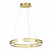 Lampy sufitowe - Italux Kiara LED lampa wisząca 1-punktowa MD17016002-1E GOLD MD17016002-1E GOLD - miniaturka - grafika 1