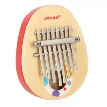 Kalimba Confetti 3+ Janod - Instrumenty muzyczne dla dzieci - miniaturka - grafika 1