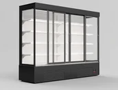 Szafy i witryny chłodnicze - Regał chłodniczy GRANDIS SGD 1.88/0.7 1955x674x1990 drzwi przesuwne - miniaturka - grafika 1