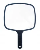 Pozostałe akcesoria fryzjerskie - Poniks BL015 prostokat lustro fryzjerskie z rączką BL015 - miniaturka - grafika 1