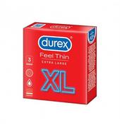 Prezerwatywy - Durex Feel Thin XL 3 szt. - prezerwatywy cienkie  << DYSKRETNIE   |   DOSTAWA 24h   |  GRATISY - miniaturka - grafika 1
