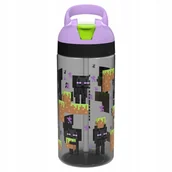 Shakery i bidony sportowe - Bidon Minecraft Enderman 560ml Bez Bpa Oryginalny - miniaturka - grafika 1