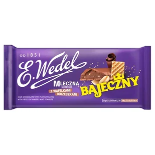 Wedel Czekolada mleczna z orzeszkami i wafelkami - Czekolada - miniaturka - grafika 2