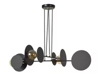 Lampy sufitowe - Emibig Idea lampa wisząca 4-punktowa czarna 792/4 - miniaturka - grafika 1