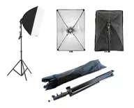 Lampy studyjne - Apte Lampa studyjna  AG401 ZESTAW OŚWIETLENIOWY DO ZDJĘĆ PRZENOŚNY uniwersalny 1040-uniw - miniaturka - grafika 1