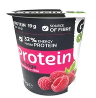 Szybkie dania obiadowe - Sante Go On Owsianka Proteinowa z Maliną i Chia w kubeczku 65 g - miniaturka - grafika 1