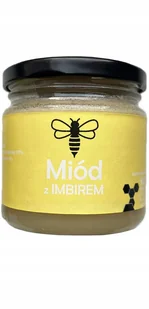 POLSKI miód z IMBIREM - 250 g - Miód - miniaturka - grafika 1
