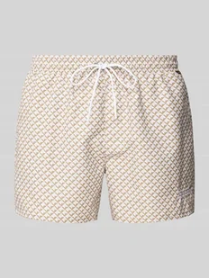 Spodenki kąpielowe z wyhaftowanym logo model ‘Catfish’ - Kąpielówki męskie - miniaturka - grafika 1