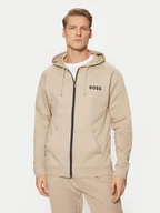 Bluzy męskie - BOSS Bluza Authentic 50535830 Beżowy Regular Fit - miniaturka - grafika 1