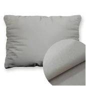 Poszewki na poduszki - Poszewka Bawełna 40 x 60 Jednolita Ola Brudny Szary - miniaturka - grafika 1
