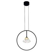 Lampy sufitowe - Altavola Design Lampa wisząca Nowoczesna lampa wisząca ledowa czarna Altavola TIFFANY No 1 LA059/P_black LA059/P_black - miniaturka - grafika 1