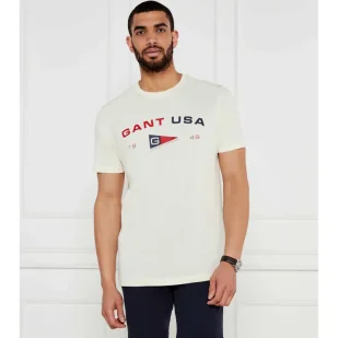 Gant T-shirt GRAPHIC Regular Fit - Koszulki męskie - miniaturka - grafika 1