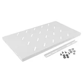 Pozostałe akcesoria sieciowe - LANBERG Półka do szaf 19 450mm 1U 500x280mm szara AK-1001-S - miniaturka - grafika 1