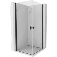 Kabiny prysznicowe - Mexen Mist-B Duo kabina prysznicowa uchylna 95 x 95 cm, transparent, czarna - 8A2-095-095-70-00 - miniaturka - grafika 1