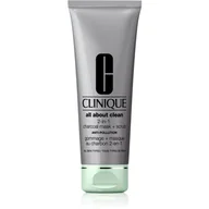Maseczki do twarzy - Clinique Oczyszczanie All About Clean 2-in-1 Charcoal Mask + Scrub 100 ml - miniaturka - grafika 1