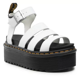 Dr. Martens Sandały Blaire Quad 27296100 White - Sandały damskie - miniaturka - grafika 1
