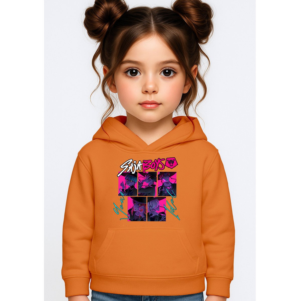 BLUZA DZIECIĘCA HUNTRIX SAJA BOYS 122-128 Z KAPTUREM BAWEŁNIANA JAKOŚĆ