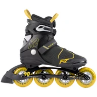 Rolki - K2 F.I.T 90 BOA, rolki, męskie, czarne - miniaturka - grafika 1