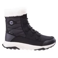Buty dla dziewczynek - Damskie Buty zimowe HI-TEC MESTIA MID WP WO'S M000146737 – Czarny - miniaturka - grafika 1
