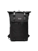 Plecaki - Doughnut Plecak Christoper Nylon D195AB-0003-F Czarny - miniaturka - grafika 1