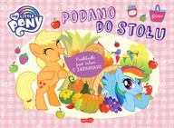 Książki edukacyjne - Harperkids Podano do stołu. Podkładki pod talerz z zadaniami. My Little Pony Marta Stochmiałek - miniaturka - grafika 1
